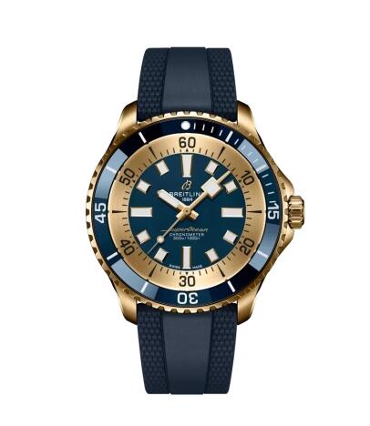 Review Breitling SuperOcean Automatic 42 Bronze Replica Watch N173761A1C1S1 - Click Image to Close